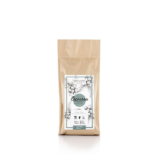 BOS FOOD - Espresso Special, Arabica-kaffeblanding, hele bønner, 500 g