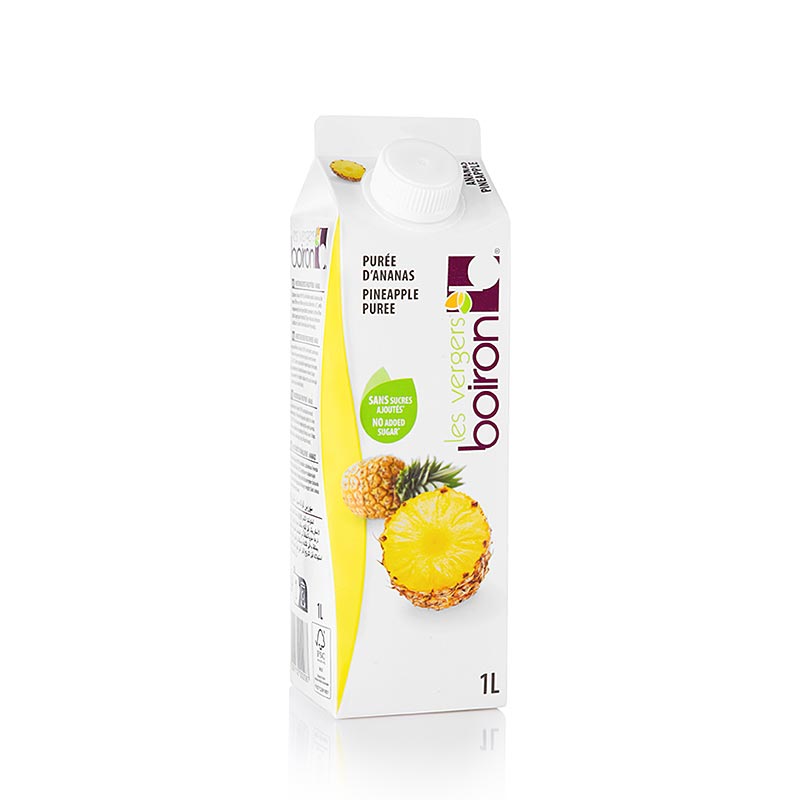 Boiron ananaspuré, pasteuriseret, 100% frugt, 1 l