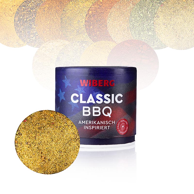 Wiberg Classic BBQ, amerikansk inspireret krydderiblanding, 115 g