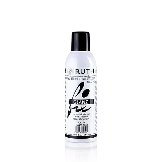 Fødevarelak (Glanzfix Spray), Ruth, 250 ml