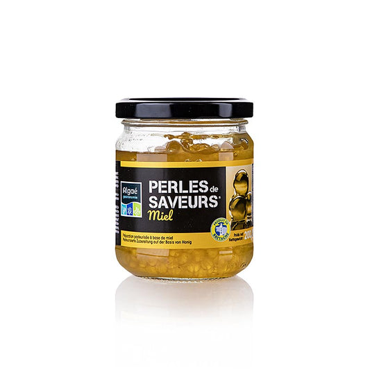 Krydderikaviar "Honey", perlestørrelse 5 mm sfærisk, Les Perles, 200 g