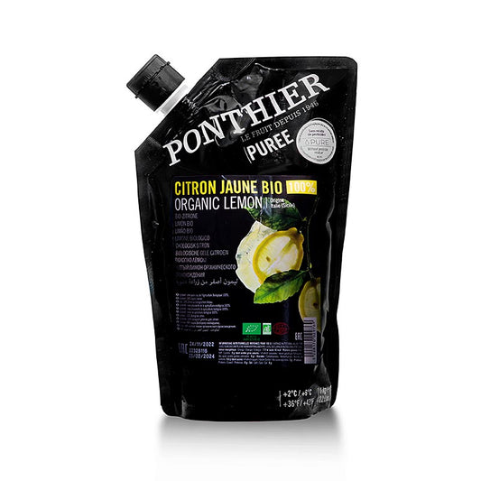 Ponthier citronpuré, 100%, økologisk, 1 kg