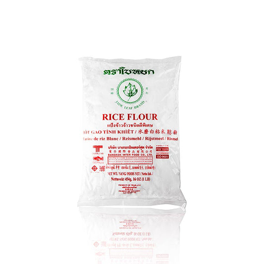 Rismel, hvidt, Jade Leaf Brand, 454 g