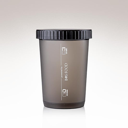 GreenDish genanvendelig take-away-beholder Dish H, 600 ml, hvid med tryk, 56 stk.
