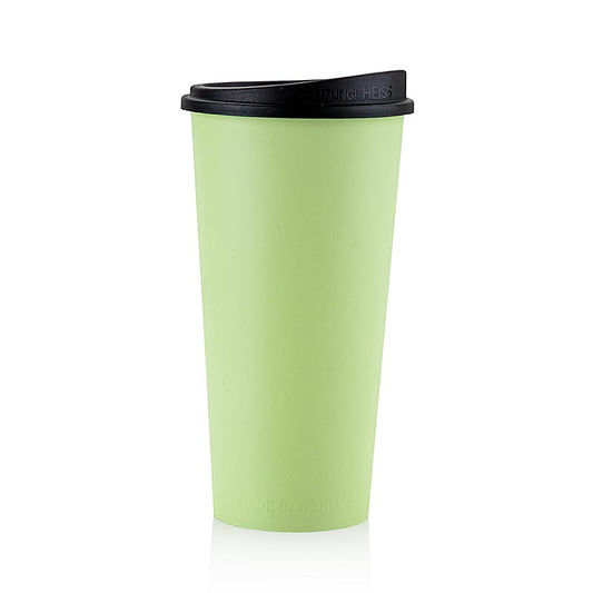 GreenDish genanvendelig kaffekop "ToGo", 400 ml, grøn med låg, 90 stk.