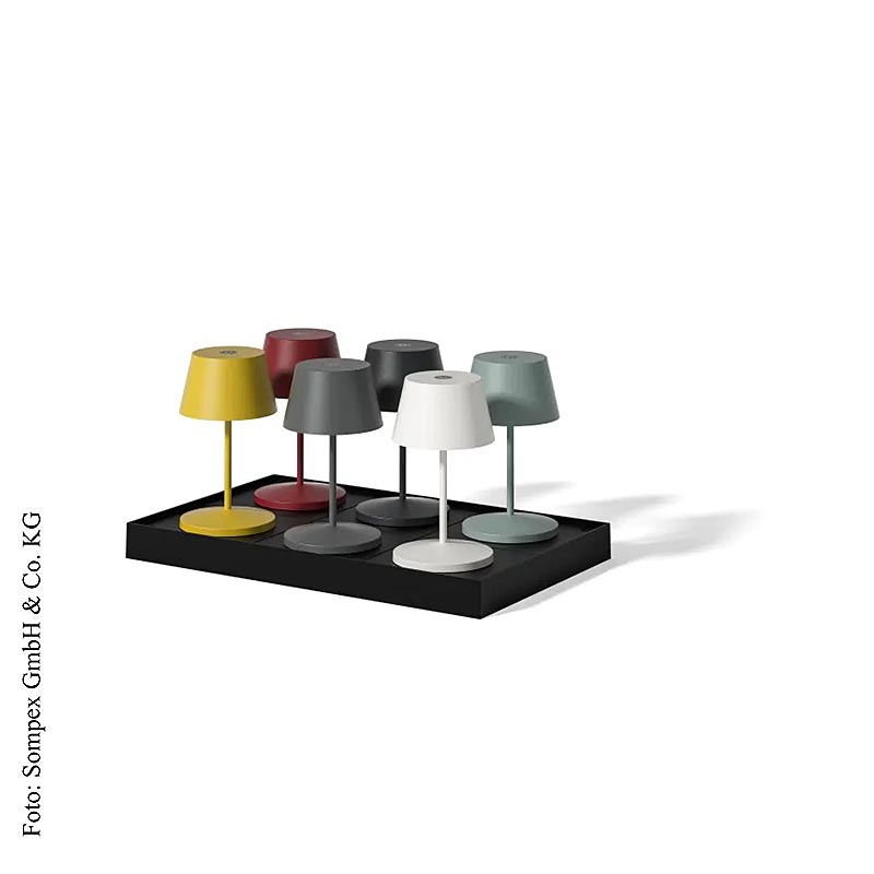 Opladningsstation til bordlampe SEOUL &amp; NEAPEL, til 6 lys (96990), 1 stk.