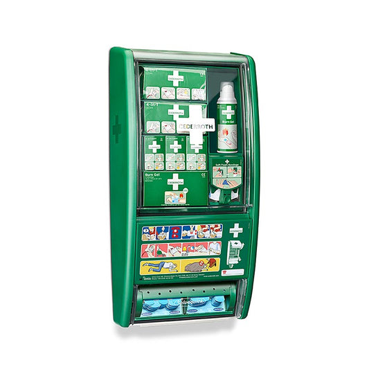 First Aid &amp; Burn Station, førstehjælpskasse (51011003), Cederroth, 1 stk.