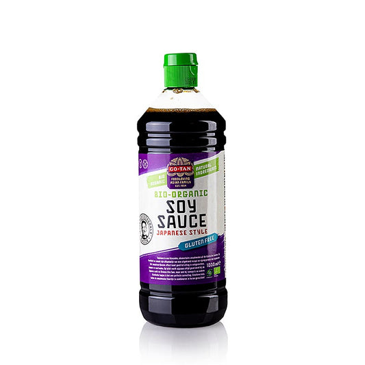 Sojasauce, glutenfri, Go-Tan, BIO, 1 liter