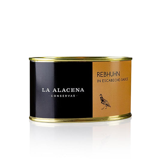 Perdiz en Escabeche - Agerhøne, hel, La Alacena, 490 g