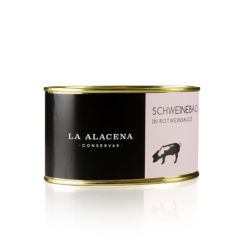 Carrillada de Cerdo - Svinekæber i rødvinssauce, La Alacena, 480 g