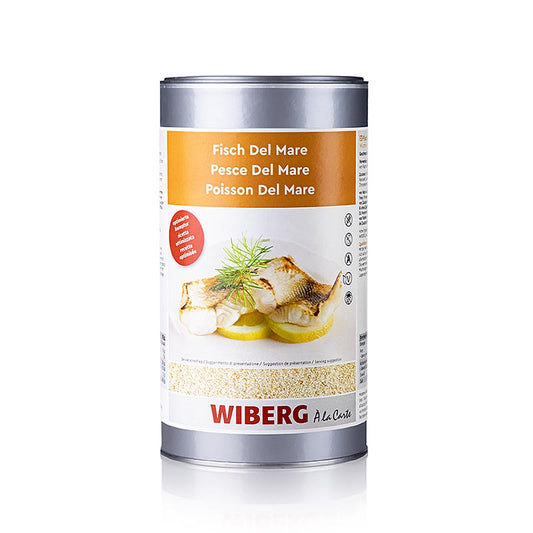 Wiberg "Fish Del Mare" krydderiblanding med havsalt, 1 kg