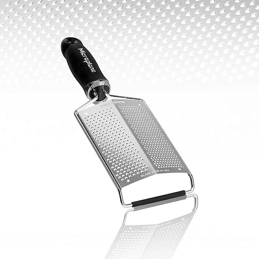 Rivejern Microplane Gourmet Series, fint rivejern og rasp, 45022 (Dual Blade Grater), 1 stk.