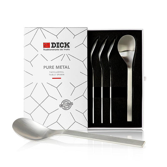 Dick Steak &amp; Table Spoon Set, ren metal, passer til steakknive 59805, 4 stk.