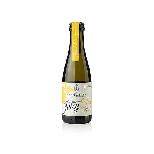 Sparkling Juicy Tea hvid te - Tahiti vanilje-kvæde, van Nahmen, økologisk, 200 ml