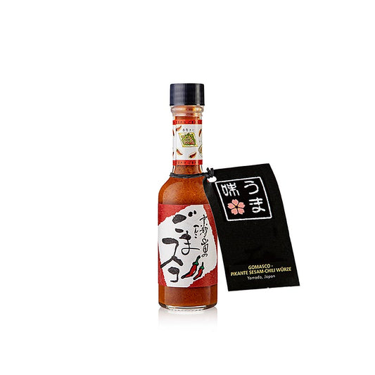 Gomasco - velsmagende sesam-chilikrydderi, Yamada, Japan, 65 ml
