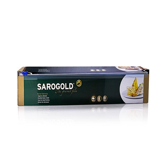 SAROGOLD gourmetfilm, 30 cm, foldeæske (plastfolie), 300 m, 1 stk.