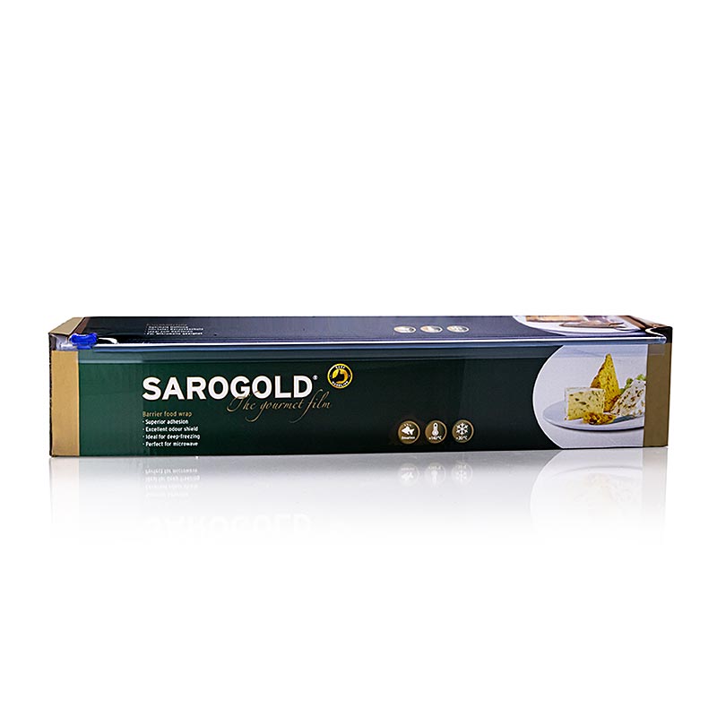 SAROGOLD gourmetfilm, 45 cm, foldeæske (plastfolie), 300 m, 1 stk.