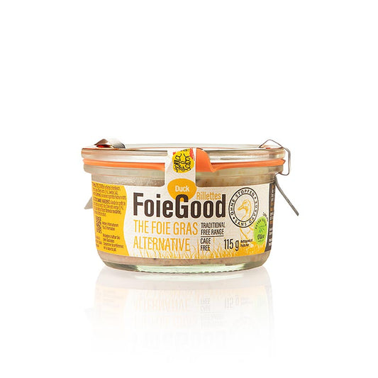 Andelever rillette, (uden prop) FoieGood, 115 g