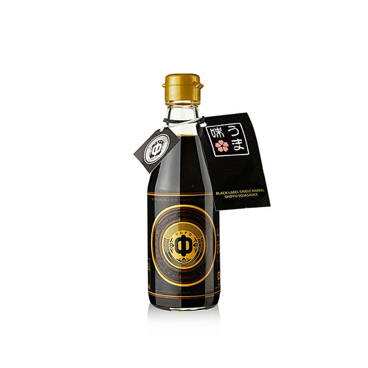 Black Label Single Barrel Shoyu Soy Sauce, Marunaka, Japan, 300 ml