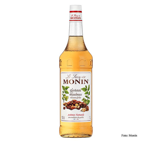 Monin Ristet hasselnøddesirup 1:8, 1 liter