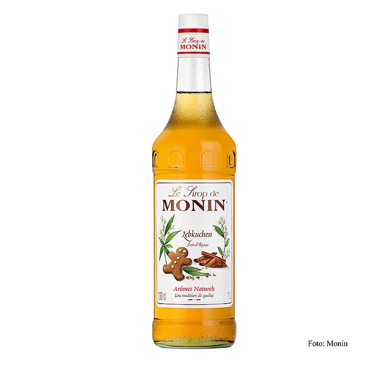 Monin honningkagesirup 1:8, 1 liter