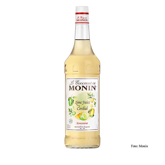 Monin Lime Juice "Cordial Mixer", 1 liter