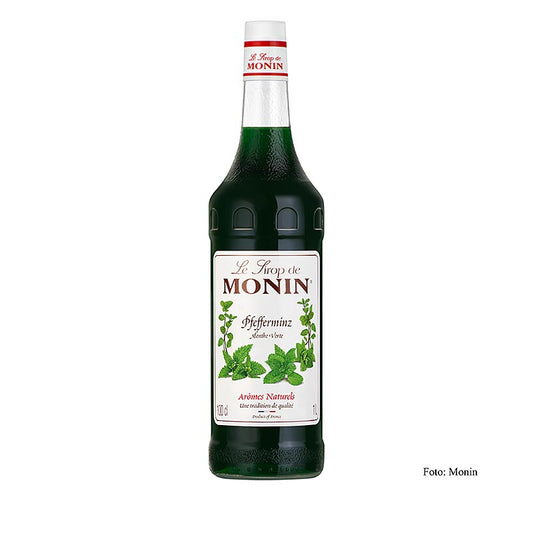 Monin pebermyntesirup, grøn 1:8, 1 liter