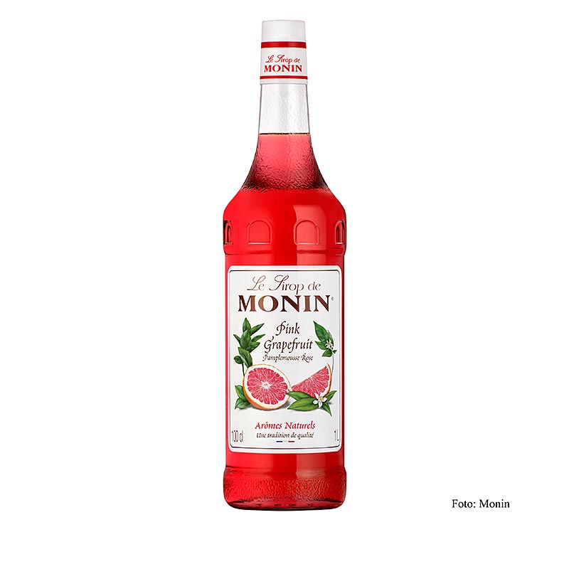 Monin Pink Grapefruit Sirup 1:8, 1 liter