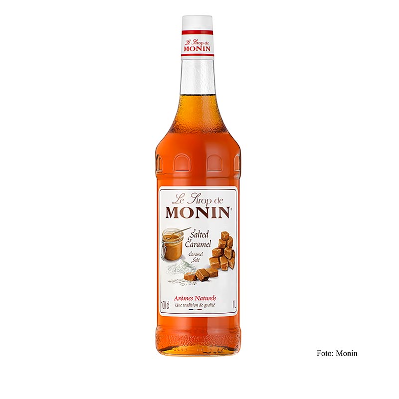 Monin saltet karamelsirup 1:8, 1 liter