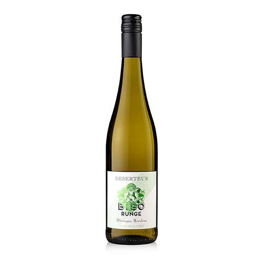 Deserter, Riesling, alkoholfri, tør, Bibo Runge, VEGAN, 750 ml