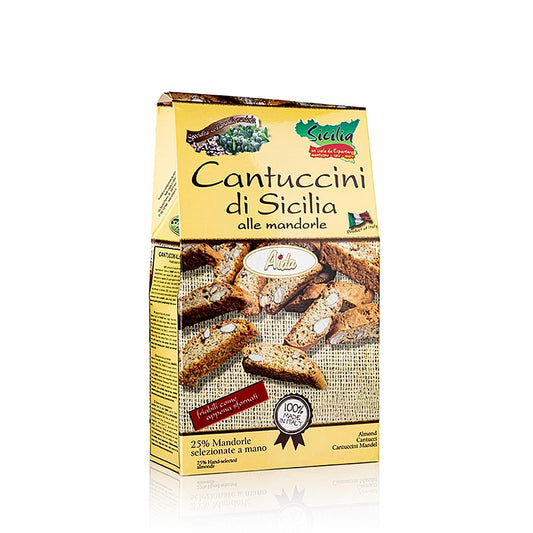 Cantuccini di Sicilia, italienske mandelkiks, Aida, 200 g