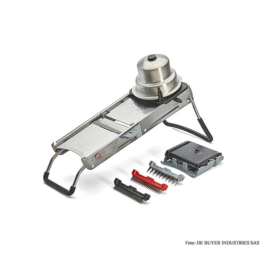 La Mandoline Revolution (2 vandrette og 3 julienne-klinger) de Buyer (2012.01), 1 stk