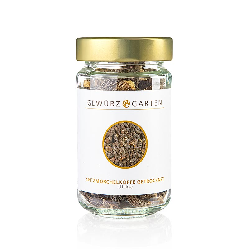 Spice Garden Spidse morkelhoveder, Tinies, tørrede, 30 g
