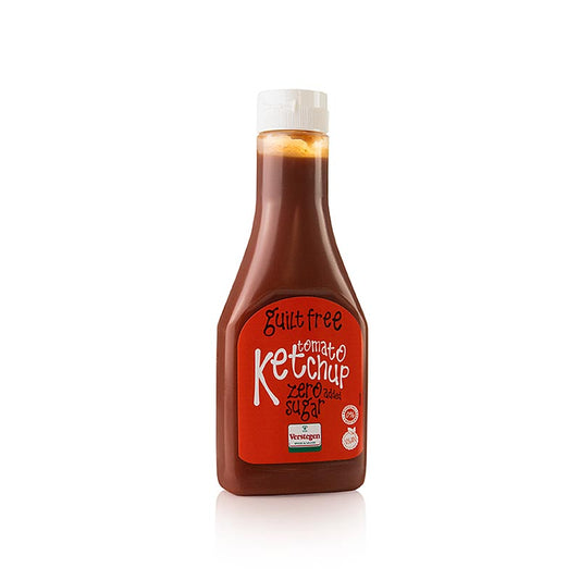 Guilt Free Tomato Ketchup Zero, ketchup uden tilsat sukker, Verstegen, 285 ml
