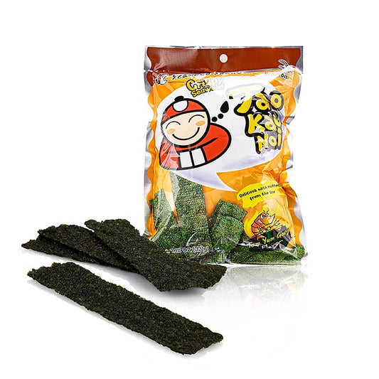 Taokaenoi Crispy Seaweed Tom Yum Goon Flavour, tangchips, 32 g