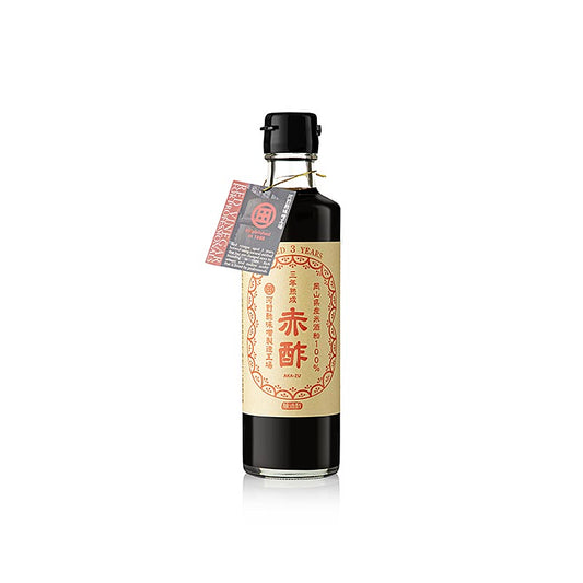 Akazu - Rød premium eddike fra sake-druemost, 3 år, Kohno Honten, Japan, 275 ml