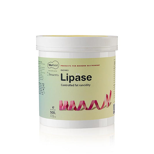 LIPASE Pulver, Lipase Enzyme, 500g, TÖUFOOD, 500 g
