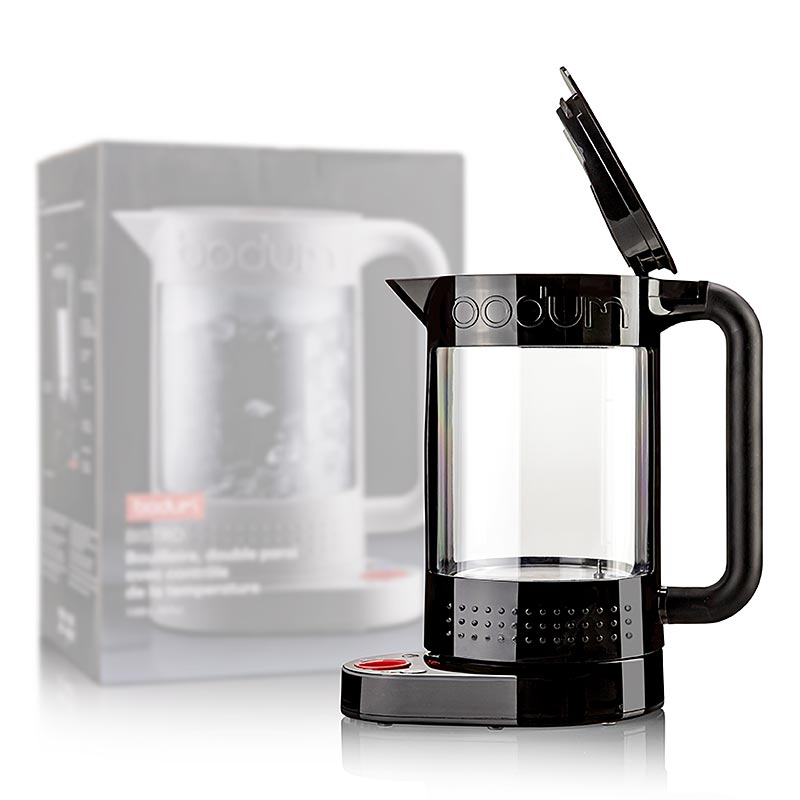 Bodum elkedel "Bistro", elektrisk, sort, 1,1 L, 1 stk.