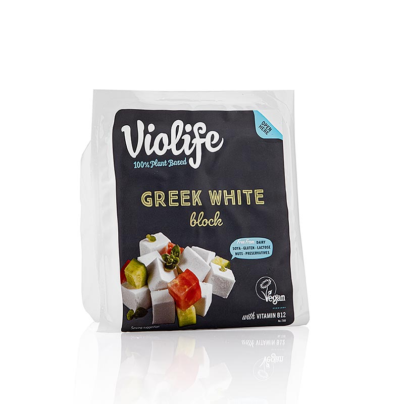 Violife - Greek White, vegansk alternativ til fetaost, 400 g