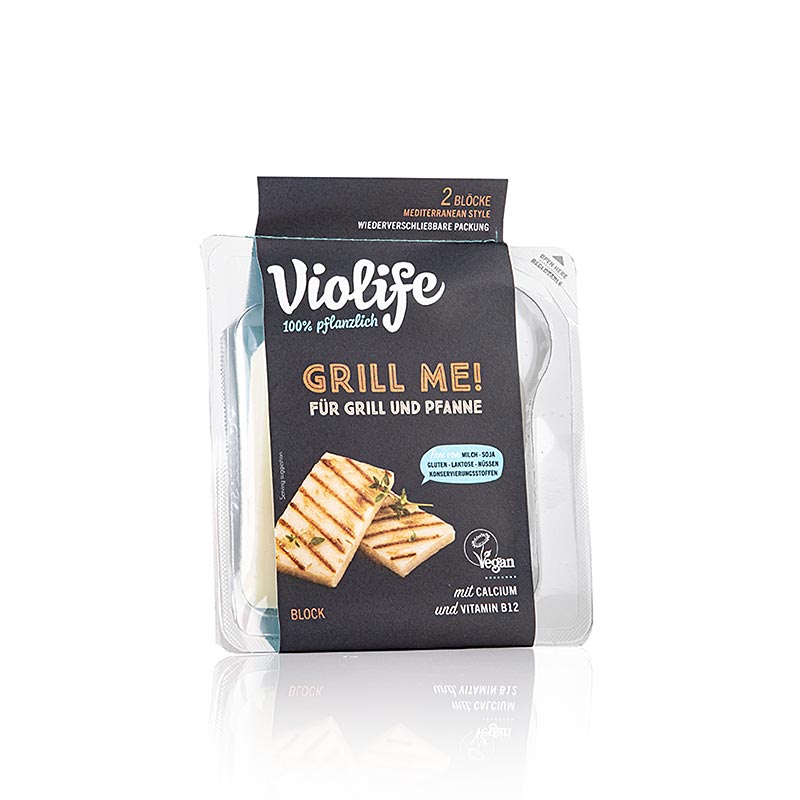 Violife - Grill Me! mediterranean style, vegansk alternativ til grillet ost, 160 g