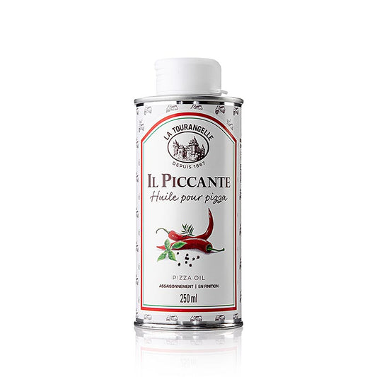 "Il Piccante" krydderiolie baseret på rapsolie, La Tourangelle, 250 ml