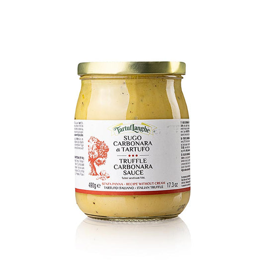 Tartuflanghe - Carbonara-sauce, med sommertrøffel, 490 g