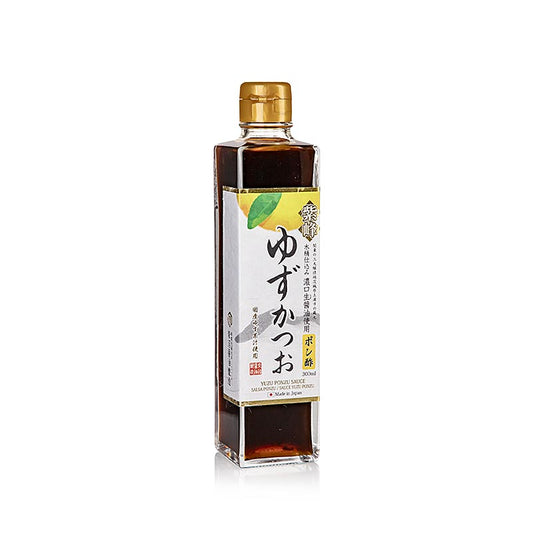 Yuzu Ponzu-sauce med Katsuobushi, Shibanuma, Japan, 300 ml