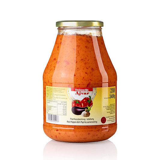 Ajvar, paprikapræparat, Dalmacija, 2,4 kg