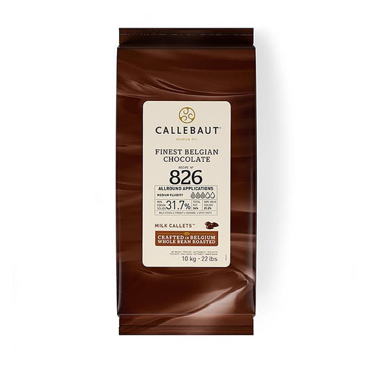 Sødmælk for chokolade, Block, 31% kakao, 5 kg - overtrækschokolade forme, chokoladeprodukter - Callebaut COUVERTURE -