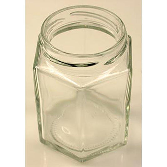Glas, sekskantet, 191 ml, ø 58mm munden, uden låg, 1 St - Non Food / hardware / Grillware - & emballage container -
