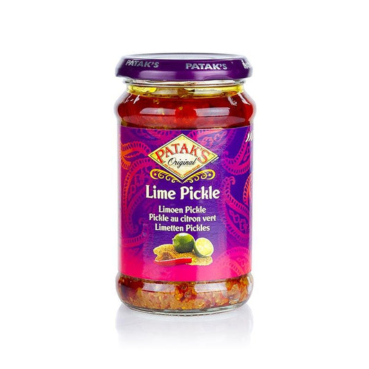 Lime Pickle, mild, Patak, 283 g - Asien & Etnisk mad - Forskellige asiatiske ingredienser -