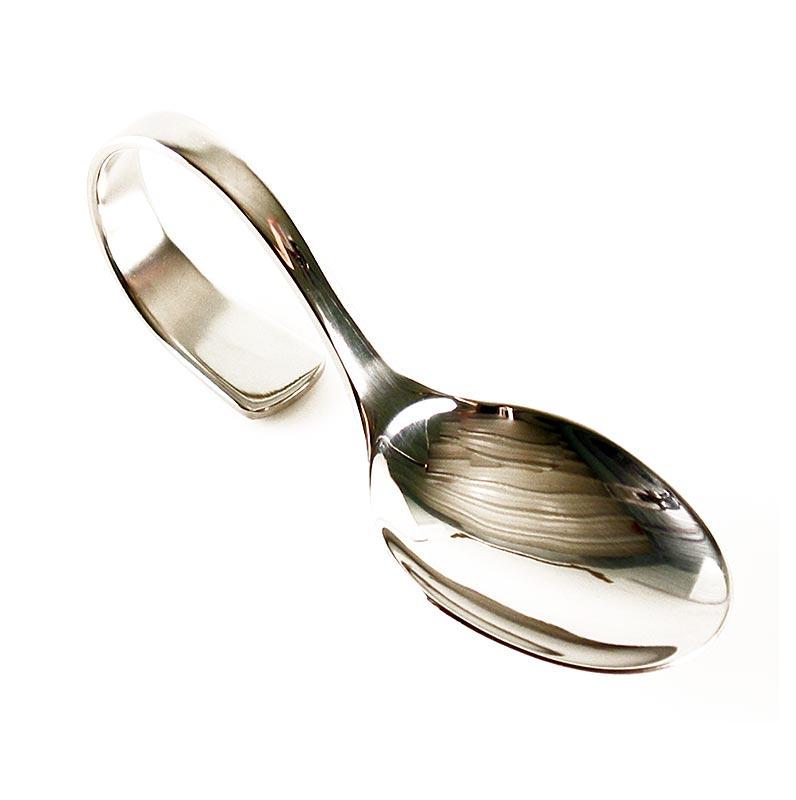 Glad Spoon - den ideelle Servieridee til din more bouche, med buet håndtag, 1 stk - Non Food / Hardware / grill tilbehør - bestik og porcelæn -
