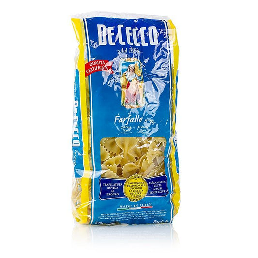 De Cecco Farfalle, No.93, 500 g - nudler, noodle produkter, frisk / tørrede - tørrede nudler -