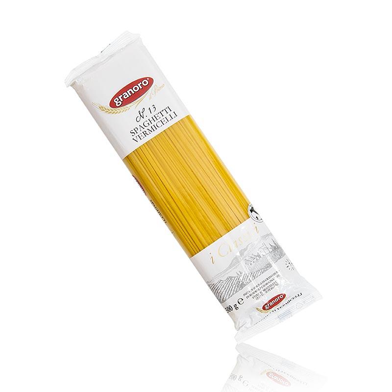 GRANORO krymmel, spaghetti, 1,6 mm, No.13, 500 g - nudler, nudelprodukter, frisk / tørret - tørrede nudler -